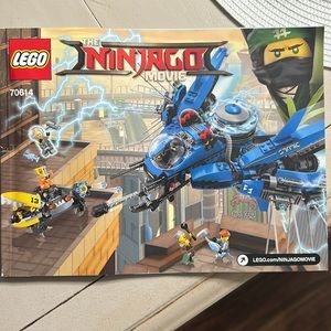 Lego The Ninjago movie lightning jet instructions